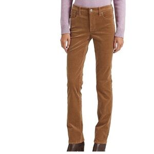 Ralph Lauren Women's Brown Corduroy Straight Leg Jeans